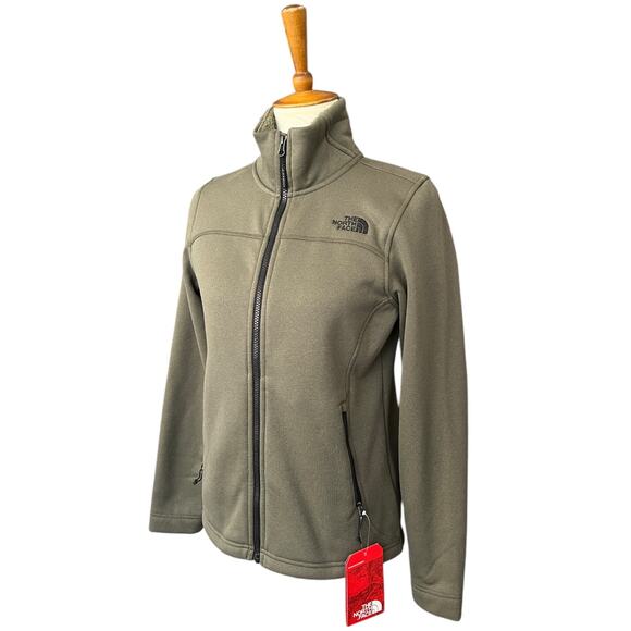 NWT The North Face Timber Full Zip MTN Culture Core Olive Green Size Small - Picture 3 of 8